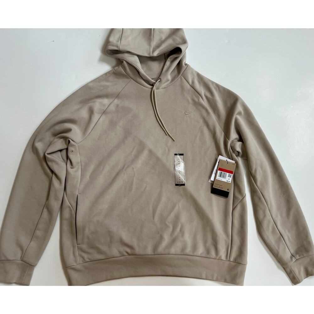 Nike Men's Size L Dri-FIT Primary Fleece UV Hoodie FZ0969-251 NWT